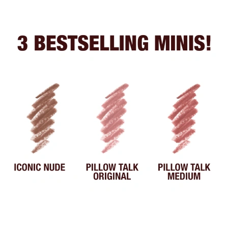 CHARLOTTE TILBURY Mini Iconic Lip Cheat Lip Liner Trio купить в Beauty Storage. Быстрая доставка по России и СНГ.