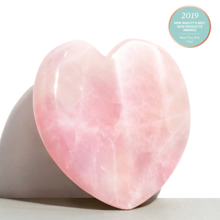 KORA ORGANICS Rose Quartz Heart Facial Sculptor купить в Beauty Storage. Быстрая доставка по России и СНГ.