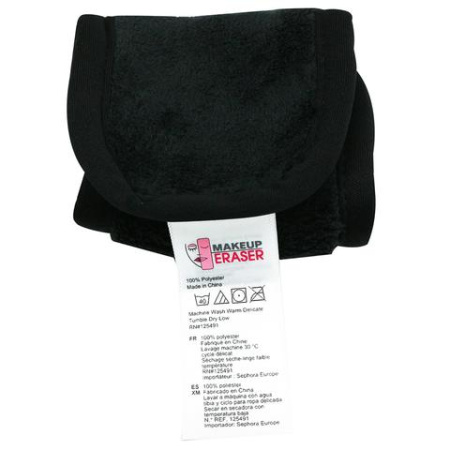 MAKEUP ERASER The Original Mini 4 Pack Makeup Removers in Black