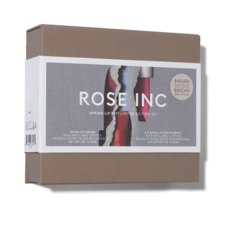 ROSE INC Spring Lip Edit - Limited Edition Set купить в Beauty Storage. Быстрая доставка по России и СНГ.
