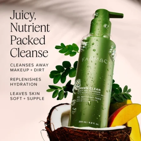 Купить FARMACY Green Clean Juicy Gel Cleanser на Beautystorage.ru. Быстрая доставка по России и СНГ.