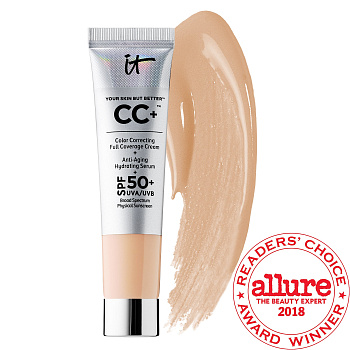 IT COSMETICS Your Skin But Better™ CC+™ Cream with SPF 50+ Mini купить в Beauty Storage. Быстрая доставка по России и СНГ.