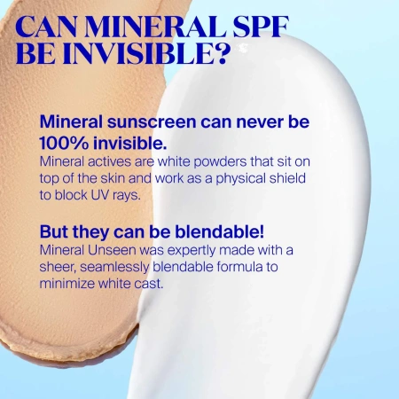 SUPERGOOP! Mineral Unseen Sunscreen SPF 40 купить в Beauty Storage. Быстрая доставка по России и СНГ.