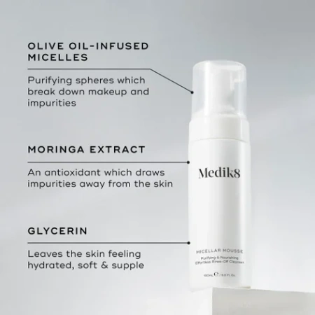 Купить MEDIK8 Micellar Mousse на Beautystorage.ru. Быстрая доставка по России и СНГ.