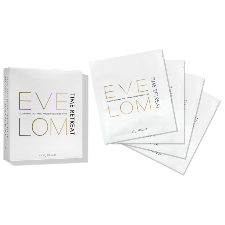 EVE LOM Time Retreat Face & Neck Sheet Mask