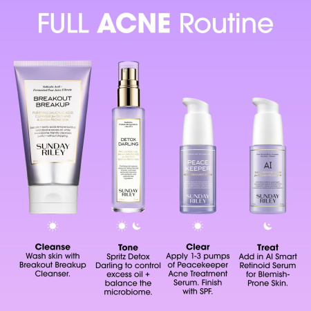SUNDAY RILEY Detox Darling Microbiome Balancing Toner + Essence купить в Beauty Storage. Быстрая доставка по России и СНГ.