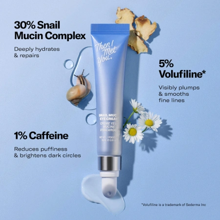 Купить THEN I MET YOU Snail Mucin Eye Cream на Beautystorage.ru. Быстрая доставка по России и СНГ.