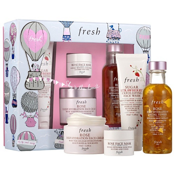 FRESH Rose Deep Hydration Skincare Set