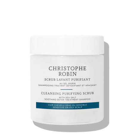 CHRISTOPHE ROBIN Cleansing Purifying Scrub With Sea Salt - 75 мл