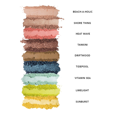 JOUER COSMETICS Tan Lines Matte, Shimmer & Luxe Foil Eyeshadow Palette