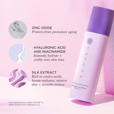 TATCHA The Silk Sunscreen SPF 50 Weightless Mineral Sunscreen купить в Beauty Storage. Быстрая доставка по России и СНГ.