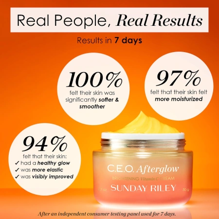 SUNDAY RILEY C.E.O. Afterglow Brightening Vitamin C Moisturizer купить в Beauty Storage. Быстрая доставка по России и СНГ.
