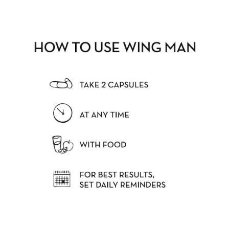 HUM NUTRITION Wing Man Liver Detox and Dark Circle Supplement купить в Beauty Storage. Быстрая доставка по России и СНГ.