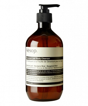 AESOP Geranium Leaf Body Cleanser купить в Beauty Storage. Быстрая доставка по России и СНГ.