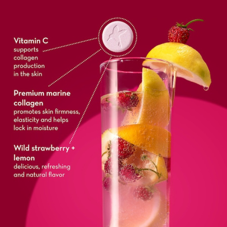 HUM NUTRITION Collagen POP + Vitamin C Dissolvable Tablets купить в Beauty Storage. Быстрая доставка по России и СНГ.