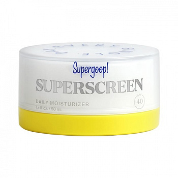 SUPERGOOP! Superscreen Daily Moisturizer Broad Spectrum SPF 40 PA+++ купить в Beauty Storage. Быстрая доставка по России и СНГ.