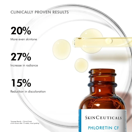 Купить SKINCEUTICALS Phloretin CF Antioxidant Serum for Normal, Combination, Discolouration-Prone Skin Types на Beautystorage.ru. Быстрая доставка по России и СНГ.