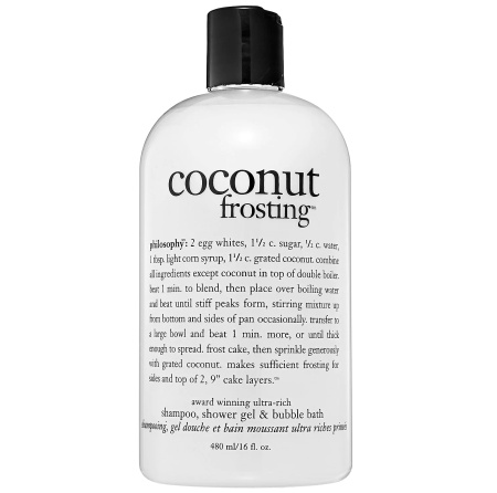 PHILOSOPHY Coconut Frosting Shampoo, Shower Gel & Bubble Bath