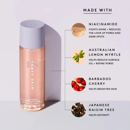 FENTY BEAUTY BY RIHANNA Fat Water Niacinamide Pore-Refining Toner Serum with Barbados Cherryкупить в Beauty Storage. Быстрая доставка по России и СНГ.