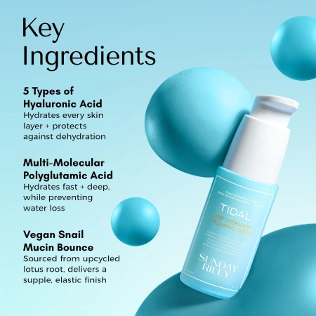 Купить SUNDAY RILEY Tidal Deep Hydration and Plumping Serum на Beautystorage.ru. Быстрая доставка по России и СНГ.
