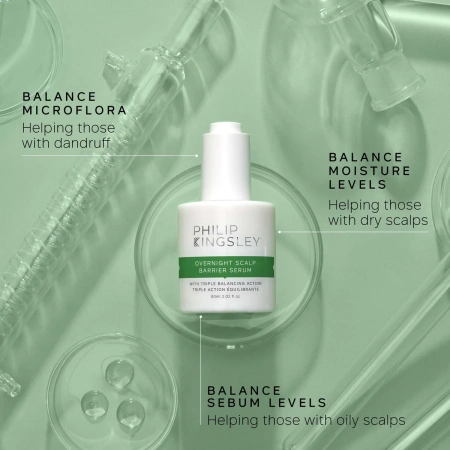 Купить PHILIP KINGSLEY Overnight Scalp Barrier Serum with Triple Balancing Action на Beautystorage.ru. Быстрая доставка по России и СНГ.