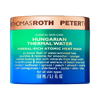 PETER THOMAS ROTH Hungarian Thermal Water Mineral-Rich Atomic Heat Mask PETER THOMAS ROTH Hungarian Thermal Water Mineral-Rich Atomic Heat Mask