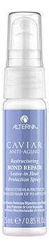 ALTERNA Haircare CAVIAR Anti-Aging® Restructuring Bond Repair Leave-In Heat Protection Spray Mini