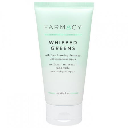 FARMACY Whipped Greens: oil-free foaming cleanser with moringa and papaya  купить в Beauty Storage. Быстрая доставка по России и СНГ.
