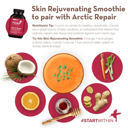 HUM NUTRITION Arctic Repair Fine Lines and Wrinkles Supplement купить в Beauty Storage. Быстрая доставка по России и СНГ.