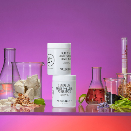 YOUTH TO THE PEOPLE Superclay Purify + Clear Power Mask with Niacinamide купить в Beauty Storage. Быстрая доставка по России и СНГ.
