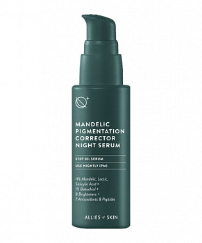 ALLIES OF SKIN Mandelic Pigmentation Corrector Night Serum (30ml)
