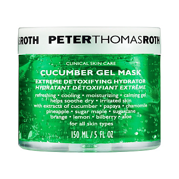 PETER THOMAS ROTH Cucumber Gel Mask Extreme Detoxifying Hydrator PETER THOMAS ROTH Cucumber Gel Mask Extreme Detoxifying Hydrator