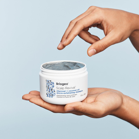 BRIOGEO Scalp Revival Charcoal + Coconut Oil Micro-exfoliating Scalp Scrub Shampoo купить в Beauty Storage. Быстрая доставка по России и СНГ.
