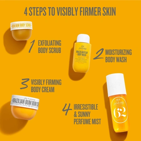 SOL DE JANEIRO Glow Ready with Me Bum Bum Body Routine Set купить в Beauty Storage. Быстрая доставка по России и СНГ.