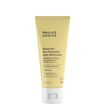 Купить PAULA'S CHOICE Advanced Sun Protection SPF 50 Daily Moisturiser на Beautystorage.ru. Быстрая доставка по России и СНГ.
