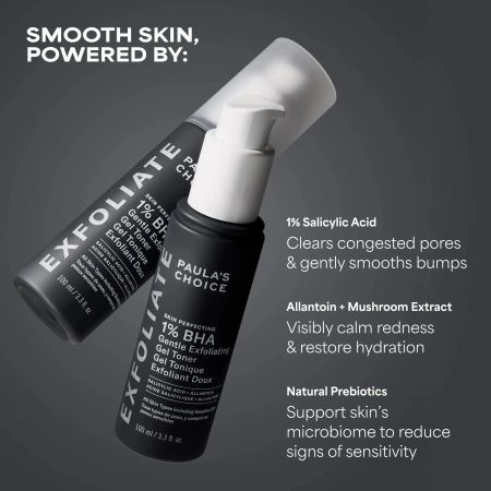 Купить PAULA'S CHOICE Skin Perfecting 1% BHA Gentle Exfoliating Gel Toner на Beautystorage.ru. Быстрая доставка по России и СНГ.
