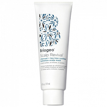 BRIOGEO Scalp Revival™ Charcoal + Tea Tree Cooling Hydration Mask for Dry, Itchy Scalp and Brush купить в Beauty Storage. Быстрая доставка по России и СНГ.
