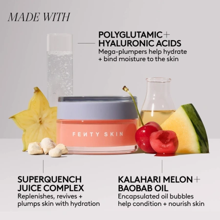 Купить FENTY SKIN  Dew N Plump Intense Hydration Slushie Face Mask на Beautystorage.ru. Быстрая доставка по России и СНГ.

