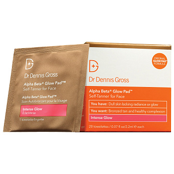 DR. DENNIS GROSS SKINCARE Alpha Beta® Intense Glow Pad Self-Tanner
