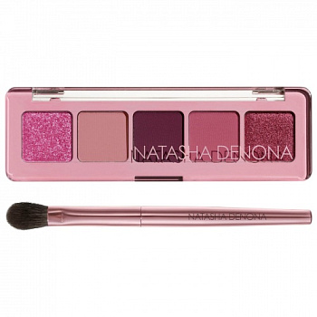 NATASHA DENONA Valentine's Makeup Set - Mini Eyeshadow Palette and Brush купить в Beauty Storage. Быстрая доставка по России и СНГ.
