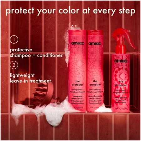 Купить AMIKA The Protector Color Protect + Strengthen Shampoo на Beautystorage.ru. Быстрая доставка по России и СНГ.