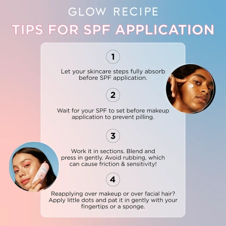 GLOW RECIPE Watermelon Glow Niacinamide Sunscreen SPF 50 купить в Beauty Storage. Быстрая доставка по России и СНГ.
