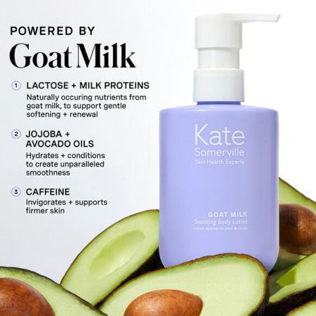 Купить KATE SOMERVILLE Goat Milk Soothing Body Lotion на Beautystorage.ru. Быстрая доставка по России и СНГ.
