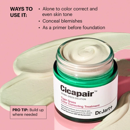DR. JART+ Cicapair™ Tiger Grass Color Correcting Treatment SPF 30 купить в Beauty Storage. Быстрая доставка по России и СНГ.
