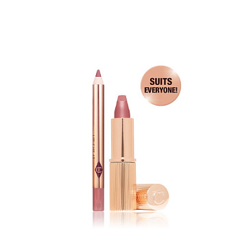 CHARLOTTE TILBURY Mini Pillow Talk Lip Kit Pillow Talk Original купить в Beauty Storage. Быстрая доставка по России и СНГ.

