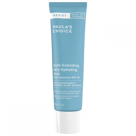 PAULA'S CHOICE RESIST Youth-Extending Daily Hydrating Fluid SPF 50 купить в Beauty Storage. Быстрая доставка по России и СНГ.
